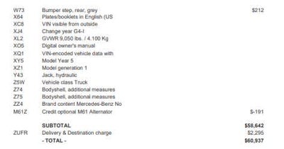 2025 Mercedes-Benz Sprinter 2500 Standard Roof I4 Diesel 144" RWD
