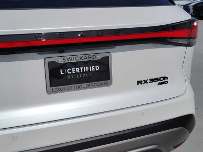 2026 Lexus RX 350h Luxury