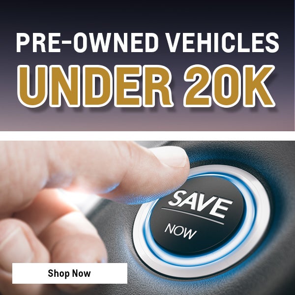 Pre-Owned Vehicles Under 20K