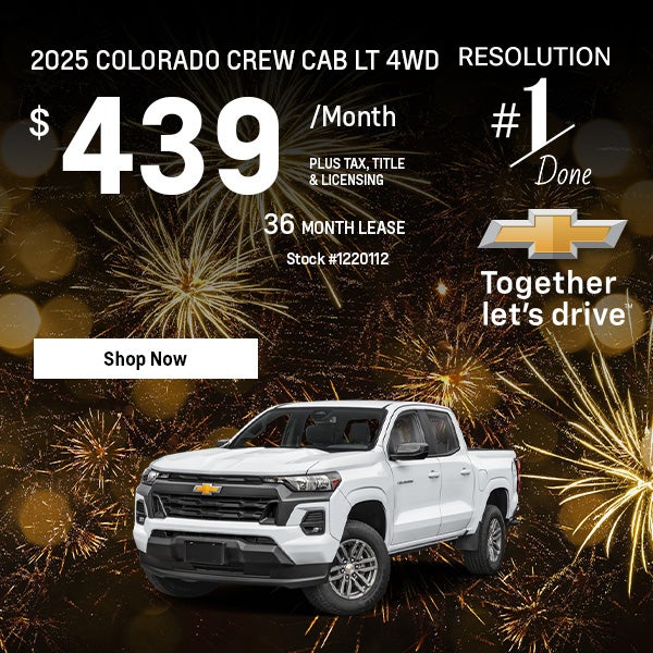 2025 Colorado Crew Cab LT 4WD