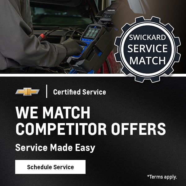 Competitor's Special Matched